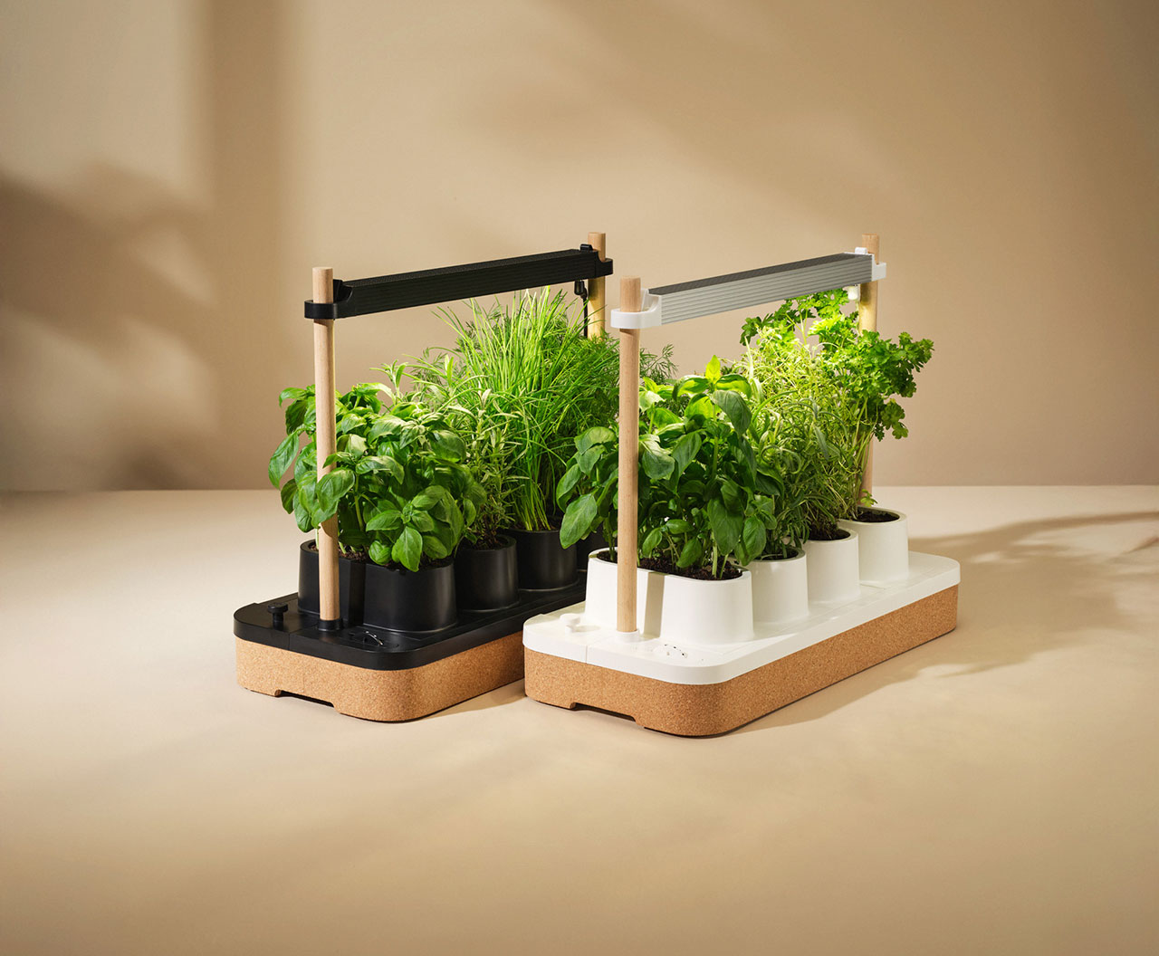 The Auk Mini is a Cork-Wrap Herb Garden Brought Indoors