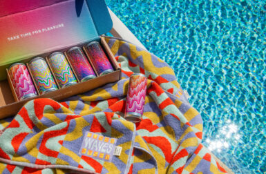 Dusen Dusen + Jen Stark’s Psychedelic Collab Of Summer-Ready Accessories