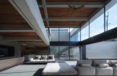ELEMENT House Merges Concrete and Walnut in Contemporary Kyoto Design