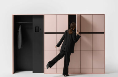 gumpo's RFID Lockers Provide Seamless Storage for the Office
