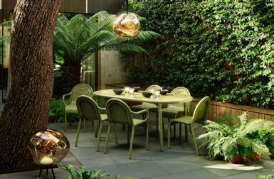 Tom Dixon Gets Into the Groove With a New Collection for Outdoor Living