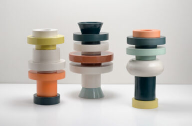 Scott Newlin’s Modular Torre Vases Turn Pottery Into Play